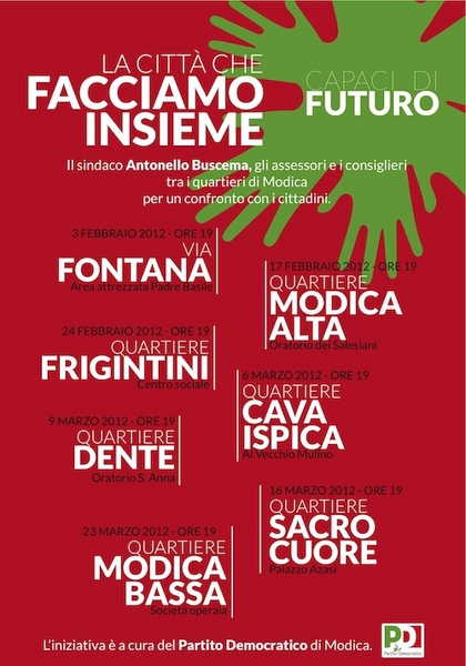 RILANCIARE LA FRAZIONE DI FRIGINTINI: IL TERZO APPUNTAMENTO DE “LA CITTA’ CHE FACCIAMO INSIEME”
