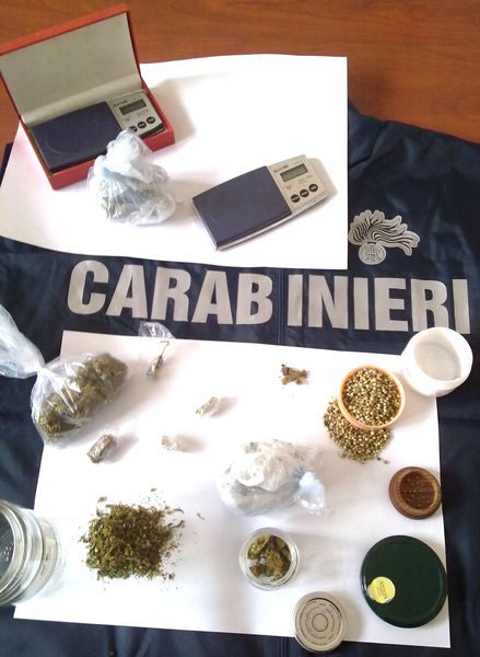 VITTORIA, DUE ARRESTI PER SPACCIO DI DROGA