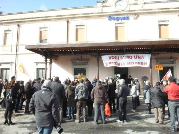 IL COMITATO PER IL RILANCIO DELLA FERROVIA IBLEA INCONTRA IL PRIMO CITTADINO DI MODICA BUSCEMA