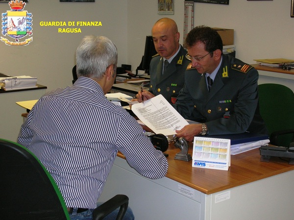 EVASORE TOTALE SCOPERTO DALLA GUARDIA DI FINANZA A MODICA