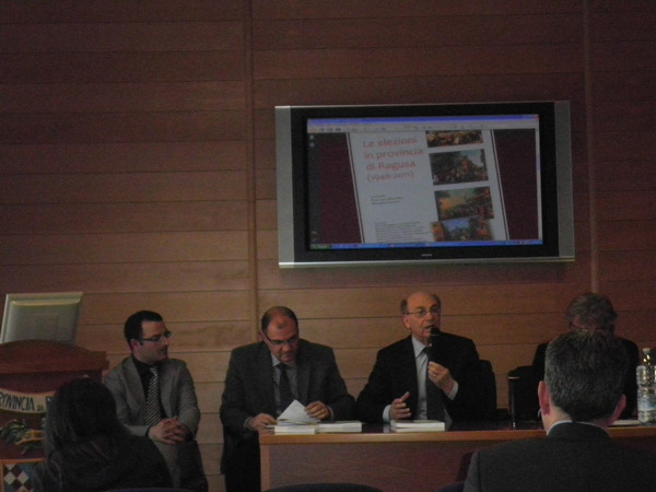 PRESENTAZIONE DEL LIBRO “LE ELEZIONI IN PROVINCIA (1946-2011)”