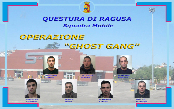 OPERAZIONE DELLA POLIZIA DI STATO “GHOST GANG”
