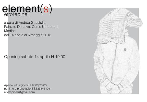 “ELEMENT(S)” DI ETTORE PINNELLI
