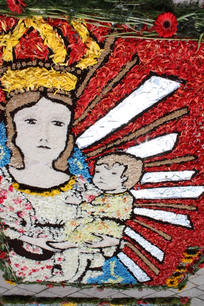 INFIORATA 2012 PER MARIA S.S. DI GULFI