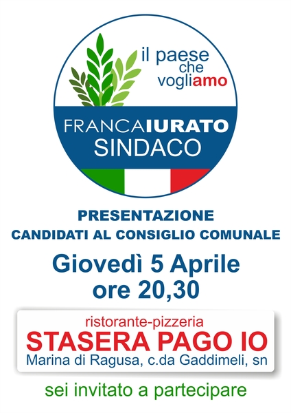 FRANCA IURATO PRESENTA LA SUA SQUADRA