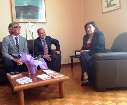 IN PREFETTURA LA PRIMA VISITA DI COMMIATO DEL PRESIDENTE DELLA PROVINCIA