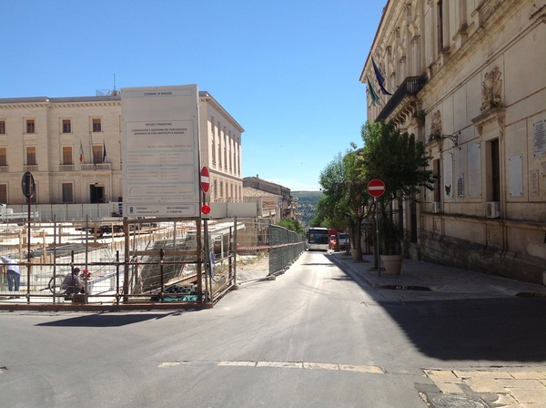 NUOVAMENTE PERCORRIBILE IL TRATTO DI CORSO ITALIA CHIUSO PER I LAVORI AL PARCHEGGIO DI PIAZZA POSTE