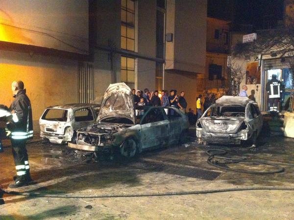 FRANCO SUSINO DOPO L’INCENDIO DI SCICLI