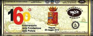 LA CERIMONIA A RAGUSA DEL 160° ANNIVERSARIO DALLA FONDAZIONE DELLA POLIZIA