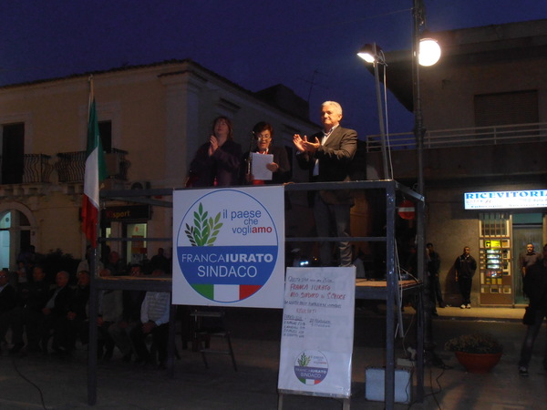 S.CROCE, LA NEO SINDACO IURATO RINGRAZIA LA CITTADINANZA