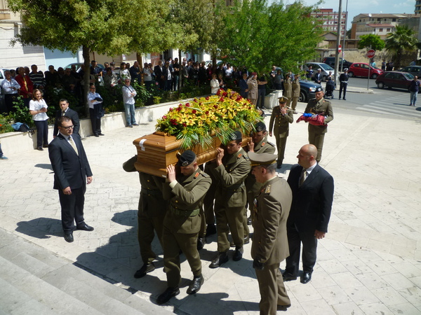 I FUNERALI A RAGUSA DEL COL. CANTICE