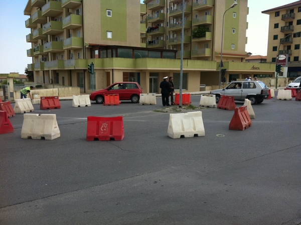 ROTATORIA SPERIMENTALE TRA  VIALE EUROPA E VIA FAILLA A RAGUSA