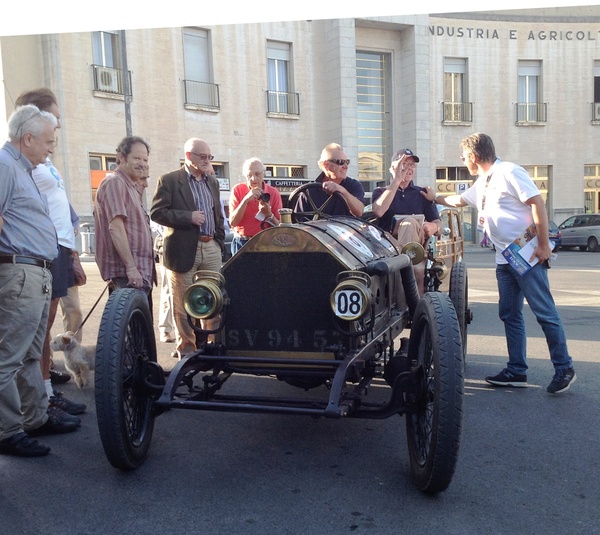 A RAGUSA L’ARRIVO DELLA SECONDA TAPPA DEL “XXII GIRO DI SICILIA – TARGA FLORIO”