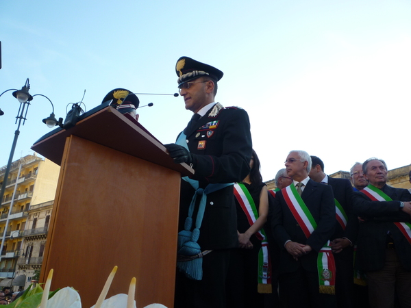 TESTO INTEGRALE DELL’ALLOCUZIONE DEL COL. GAGLIANO