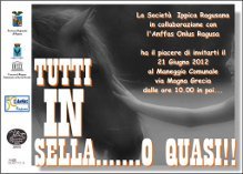 “TUTTI IN SELLA … O QUASI !!”