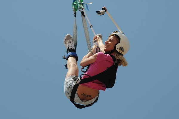 TRE, DUE, UNO…. BUNGEE JUMPING A P. SECCA!