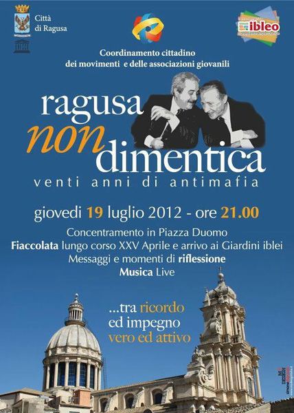 PAOLO BORSELLINO E’ VIVO
