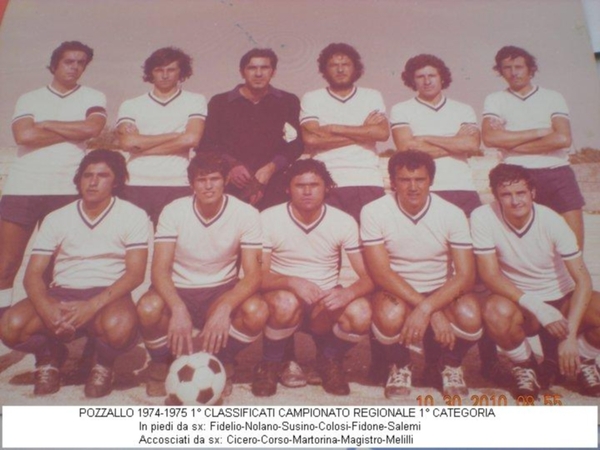 SI INCONTRANO TRENTASETTE ANNI DOPO I CALCIATORI PROTAGONISTI DEL SALTO IN PROMOZIONE DEL POZZALLO