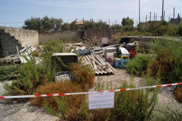 MODICA, SEQUESTRATA DISCARICA A CIELO APERTO