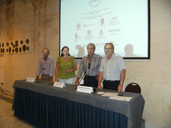 INIZIATI A MALTA I SEMINARI DEL PROGETTO ARCHAEOTUR
