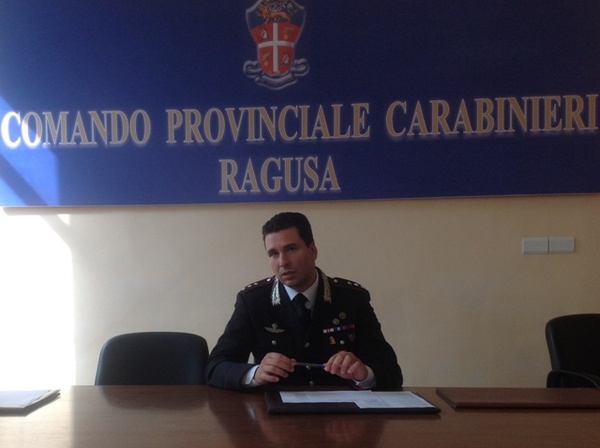 PRESENTATO ALLA STAMPA IL NUOVO COMANDANTE DELLA COMPAGNIA DEI CARABINIERI DI RAGUSA