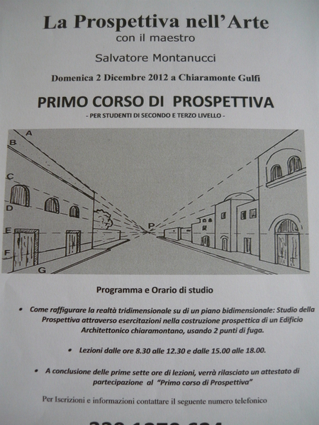 “LA PROSPETTIVA NELL’ARTE”