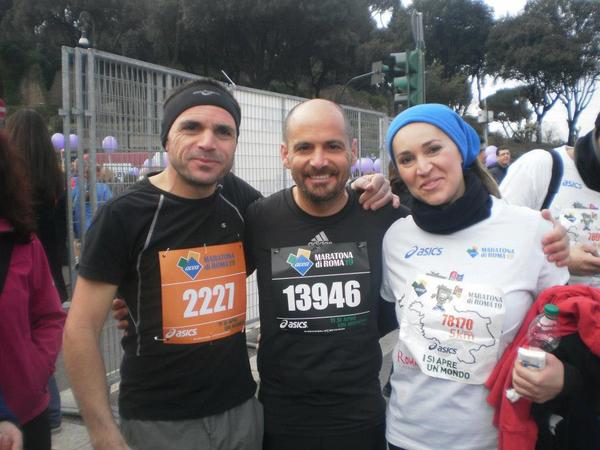ALLA MARATONA DI ROMA ANCHE TRE “NOSTRANI”