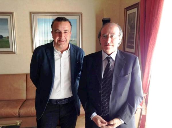 IL PRESIDENTE DELL’ANCE RAGUSA CAGGIA INCONTRA IANO GURRIERI, COMMISSARRIO DELLA CCIAA