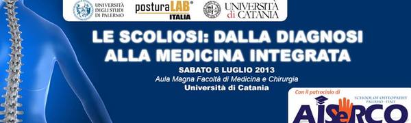 LA SCOLIOSI: “DALLA DIAGNOSI ALLA MEDICINA INTEGRATA”