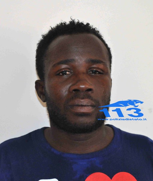 LIBERIANO VIOLENTO ARRESTATO DALLA POLIZIA.