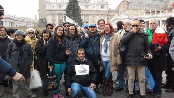 I FORCONI DI RITORNO DA PIAZZA SAN PIETRO