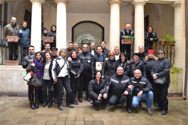 PRIMA USCITA DEL MOTO CLUB VIGILI DEL FUOCO RAGUSA