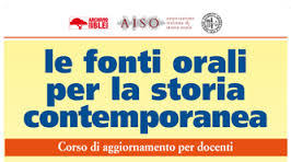 FONTI ORALI PER LA STORIA CONTEMPORANEA