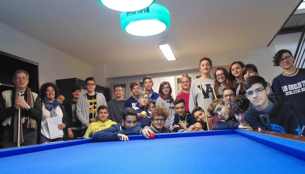 IL PROGETTO ‘BILIARDO & SCUOLA’ AL LICEO SCIENTIFICO-SPORTIVO E.FERMI DI RAGUSA E ALLA SCUOLA REGIONALE DELLO SPORT CONI