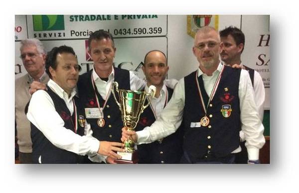 MEDAGLIA DI BRONZO PER L’A.S.D. LA BIGLIA MODICA AL CAMPIONATO ITALIANO DI CARAMBOLA A 3 SPONDE