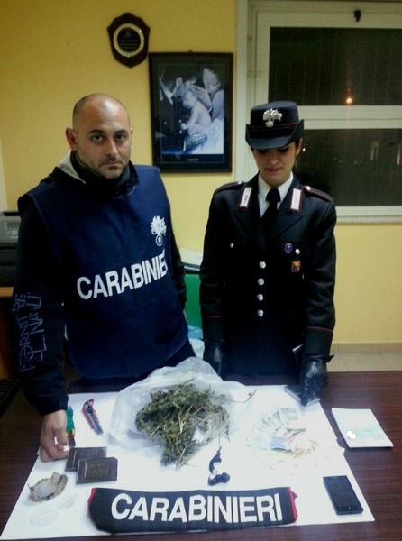ARRESTATO UN ALBANESE IN POSSESSO DI COCAINA, HASHISH E MARIJUANA