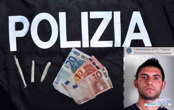 SPACCIO A VITTORIA. INTERVIENE LA POLIZIA