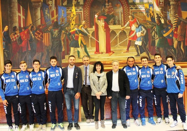 US VOLLEY MODICA RICEVUTA DAL SINDACO