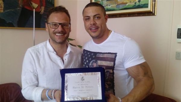 IL SINDACO FILIPPO SPATARO INCONTRA L’ATLETA, NEO CAMPIONE REGIONALE, MARCO DI PIETRO