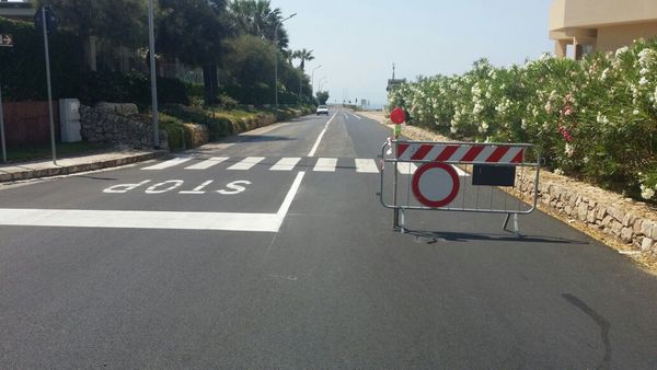 I CONSIGLIERI D’ASTA E CHIAVOLA TESTANO LA PISTA CICLABILE A MARINA DI RAGUSA