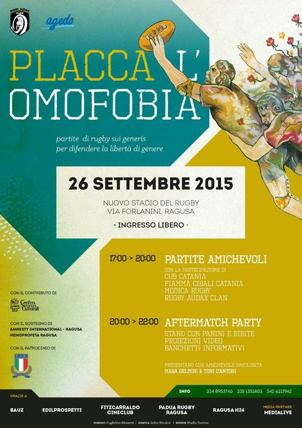 “PLACCA L’OMOFOBIA”!