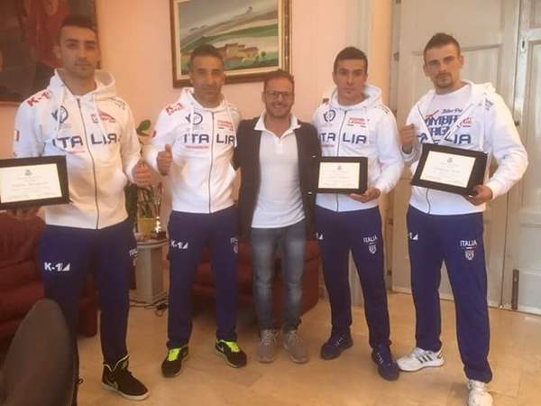 INCONTRO AL MUNICIPIO TRA FILIPPO SPATARO E ATLETI DI ARTI MARZIALI