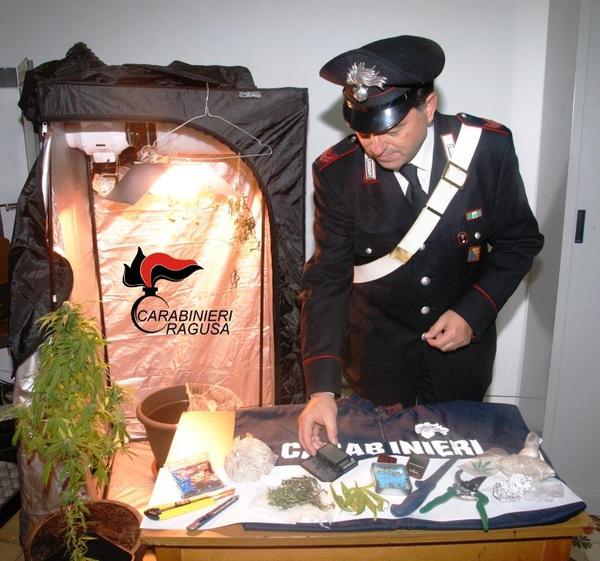 ARRESTATO COLTIVATORE DIRETTO…DI CANNABIS