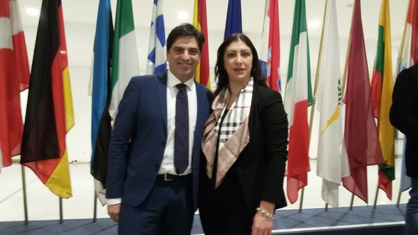LA COORDINATRICE PROVINCIALE DEI CLUB FORZA SILVIO DI RAGUSA PRESENTE A BRUXELLES