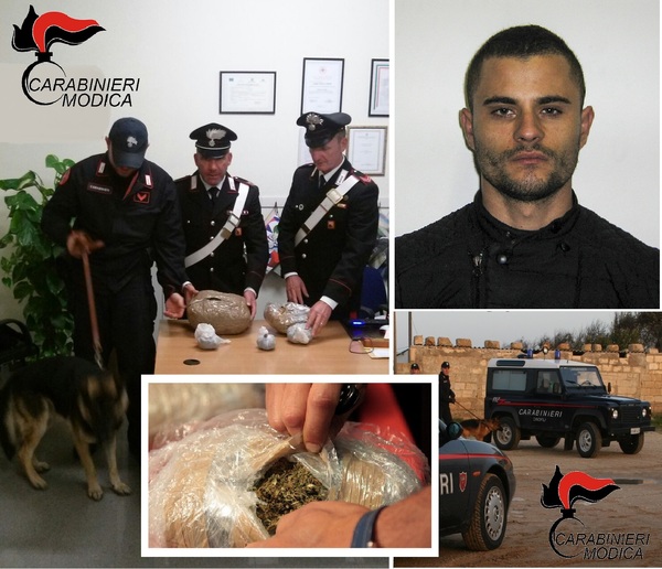 SCICLI : OPERAZIONE ANTIDROGA DEI CARABINIERI