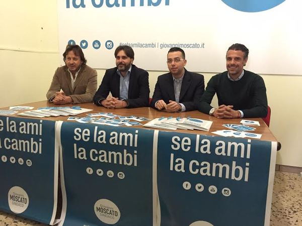 MOSCATO PRESENTA LA CANDIDATURA A SINDACO DI VITTORIA