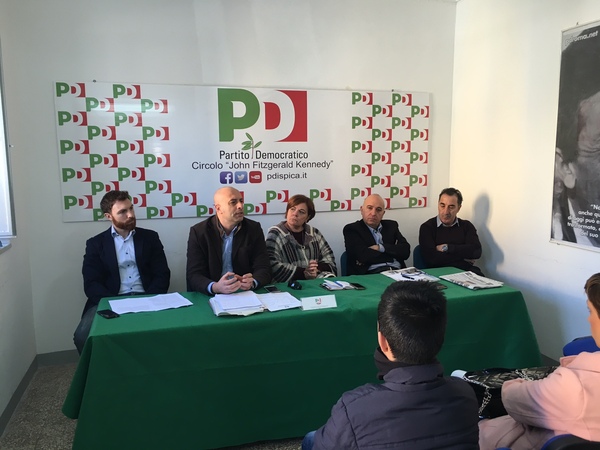 AD ISPICA CONFERENZA STAMPA DI FINE ANNO DEL CIRCOLO PD “KENNEDY”