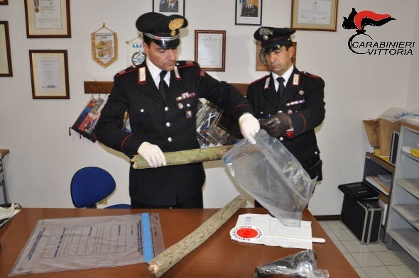 VITTORIA. RAPINATORE ARRESTATO DAI CARABINIERI.