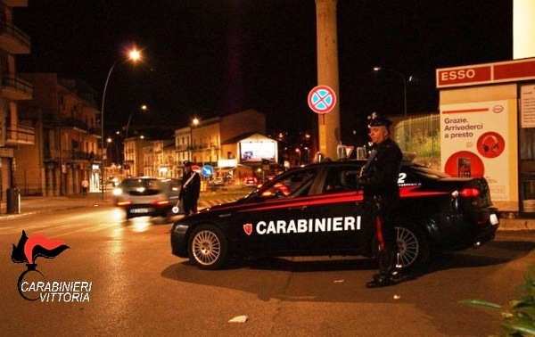 VITTORIA. CONTROLLO DEL TERRITORIO DA PARTE DEI CARABINIERI