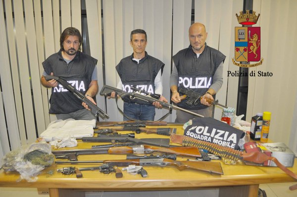 OPERAZIONE ANTIMAFIA “RESET” DELLA POLIZIA A VITTORIA